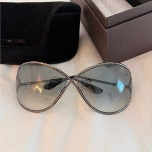 Tom Ford Women's Silver Sunglasses